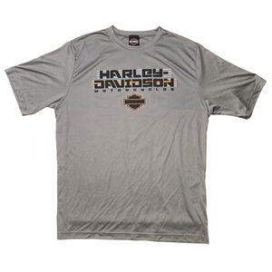 Harley-Davidson Gray Short Sleeve Tee